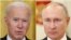 Ảnh phối hợp: Tổng thống Mỹ Joseph Biden (trái) và Tổng thống Nga Vladimir Putin.