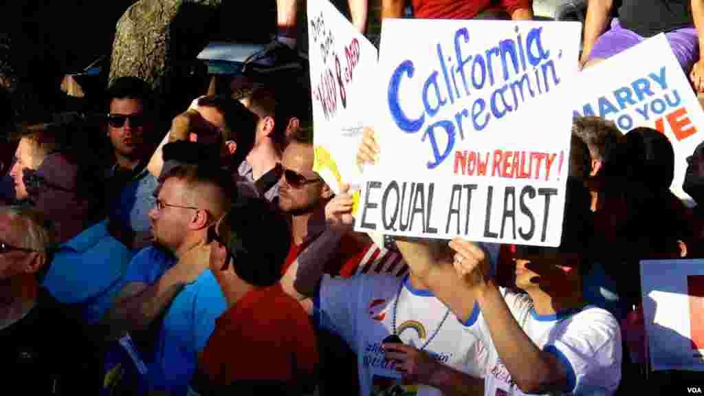 加州同性戀者美夢成真