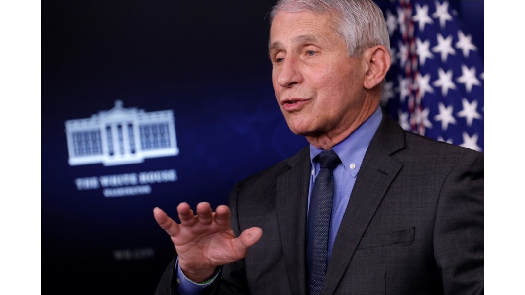 Dr. Anthony Fauci, pakar penyakit menular AS