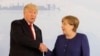 Trump y Merkel se reúnen en Hamburgo