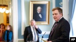 Islandski premijer Sigmundur David Gunlaugson