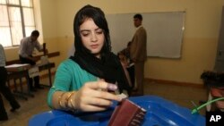 APTOPIX Mideast Iraq Kurdish Election