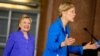 Clinton y senadora Warren juntas en campaña