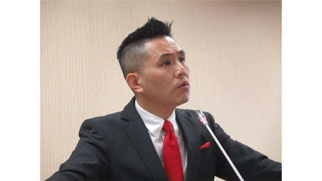 台湾国民党立委陈以信（美国之音张永泰拍摄）