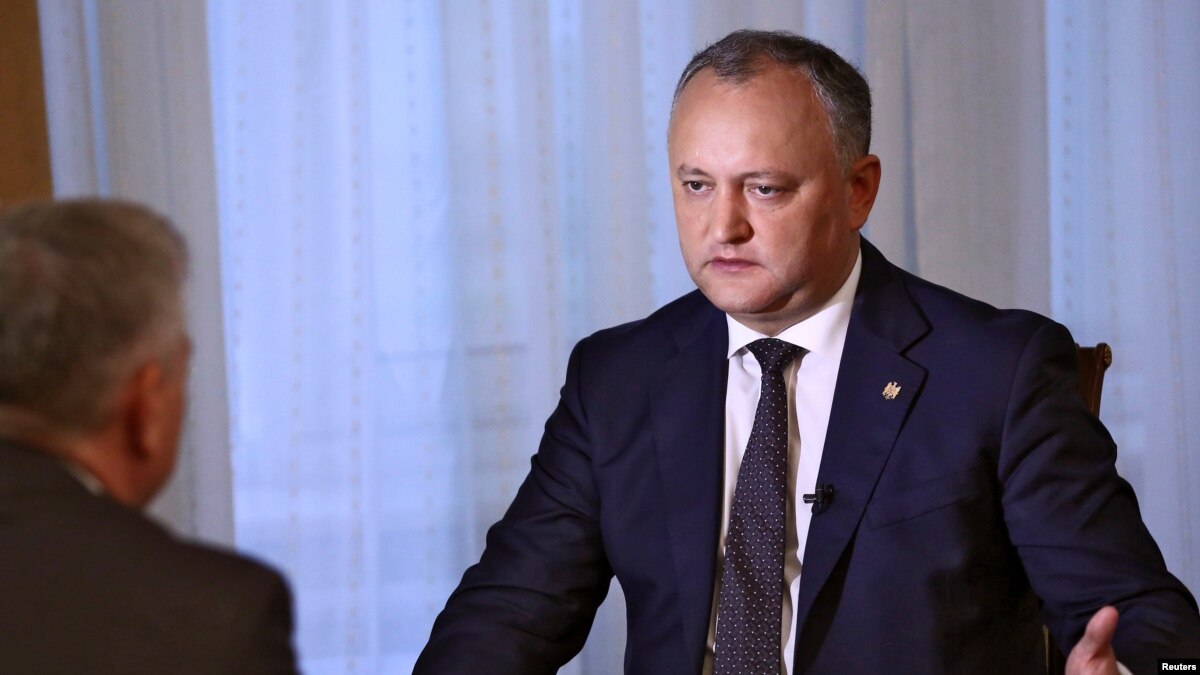 Moldova President Sees Move Towards Russia-led Trade Union In 2017