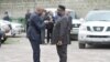 Congolese opposition Union for the Congolese Nation (UNC) president Vital Kamerhe (L) talks to opposition party Reformist Forces for Union and Solidarity's (FONUS) Joseph Olenga Nkoy at a break during talks between the opposition and the government of President Joseph Kabila at the Conference episcopale nationale du Congo (CENCO) headquarters in the Democratic Republic of Congo's capital Kinshasa, Dec. 31, 2016.