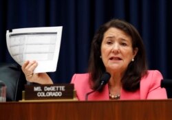 Diana DeGette di Gedung Capitol, Washington, D.C. (Foto: dok).