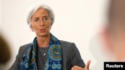 Bà Christine Lagarde - Giám đốc điều hành Quỹ Tiền tệ Quốc tế (IMF).