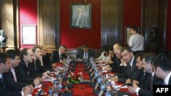 Misija MMF-a i delegacija Srbije u Narodnoj banci Srbije, 22. avgust 2011.