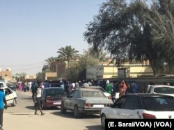 Some voters complained of intimidation, claiming that polling stations in poorer neighborhoods were patrolled by military. (E. Sarai/VOA)