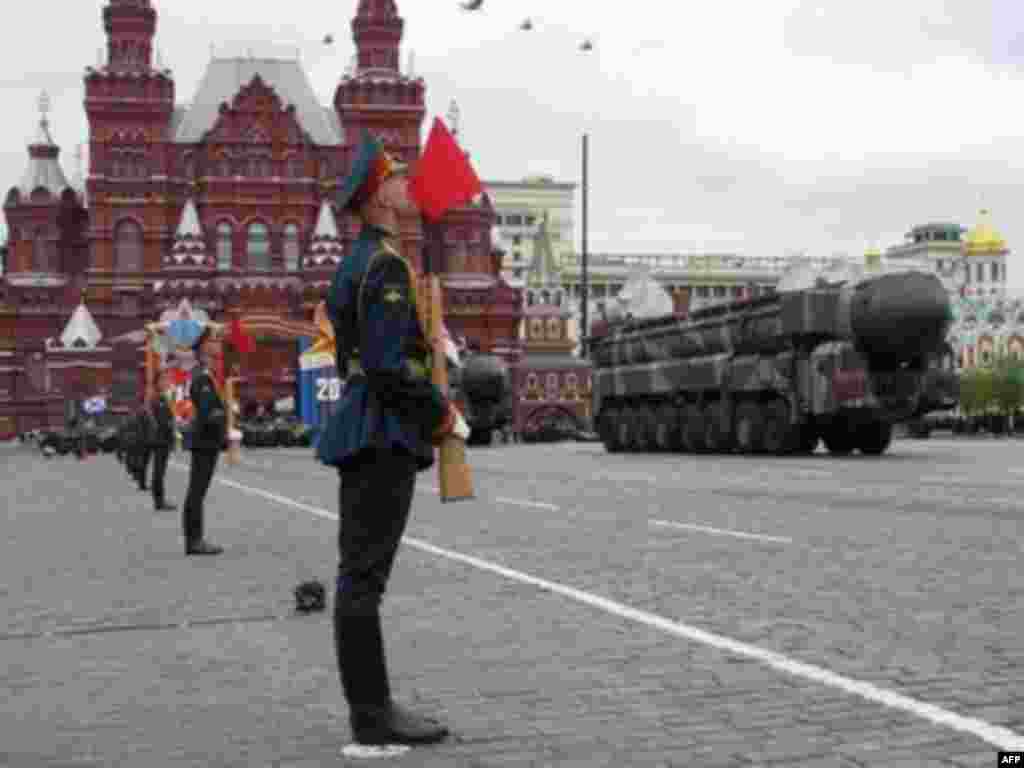 Генеральная репетиция парада Победы в Москве