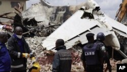 尼日利亞達納航空公司的一架客機在拉各斯墜毀