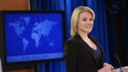 Bà Heather Nauert đang là phát ngôn nhân Bộ Ngoại giao