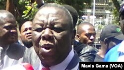 MDC-T Leader Morgan Tsvangirai.