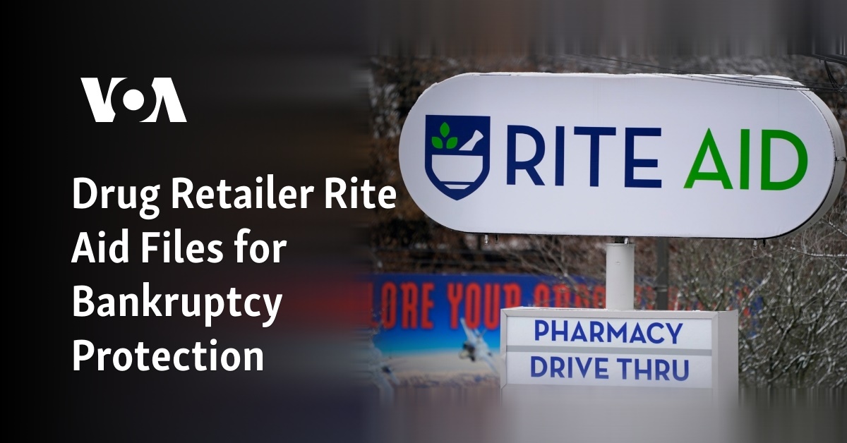 US pharmacy chain Rite Aid agrees to bankruptcy mediation, gets loan  approval