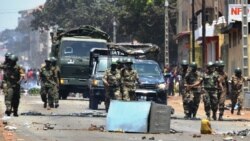 Washington condamne les violences en Guinée