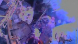 Olympic Torch Spacewalk