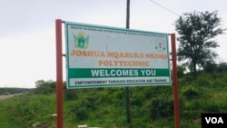 Kulomqeqetshi ekolotshini leJoshua Mqabuko Nkomo Polytechnic osebulelwe yiCOVID-19. (Photo: Albert Ncube)