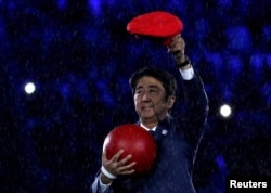 2016 Rio Olympics-Japanese Prime Minister Shinzo Abe