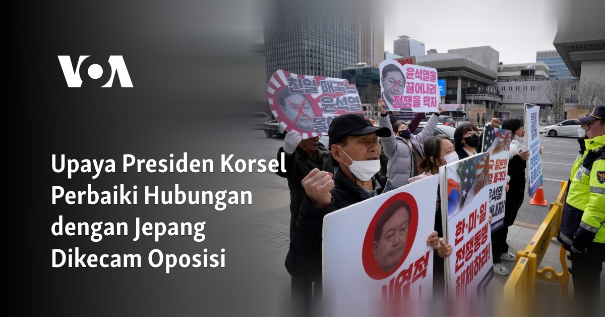 Upaya Presiden Korsel Perbaiki Hubungan Dengan Jepang Dikecam Oposisi