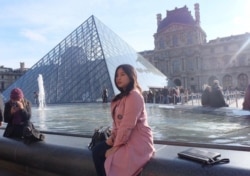 Mira Yuliani Roza, mahasiswa S2 dan tuan rumah Kamar Pelajar di Paris (Dok: Mira)