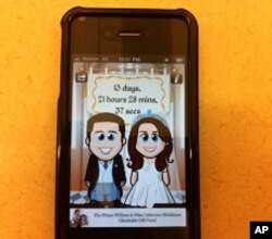 Royal Wedding App for iPhone