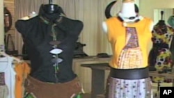 Kenyan designers are increasingly drawing on their heritage to create clothing that fuses Kenyan and western styles.