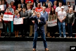 FILE - Republican presidential candidate Sen. Ted Cruz of Texas speaks at a campaign rally at Gateway High School in Monroeville, Pa., April 23, 2016.