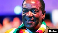 Umongameli Emmerson Mnangagwa ese mhlanganweni we World Economic Forum (WEF) e Davos, Switzerland.