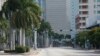 Miami, ville fantôme battue par les vents, attend l'ouragan Irma