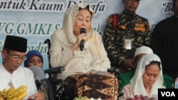 Mantan Ibu Negara Shinta Nuriyah Abdurrahman Wahid akan bersikap netral dalam Pilpres 2019. (foto: dok)