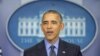 President Barack Obama speaks during a news conference in the White House Brady Press Briefing Room in Washington, Dec. 18, 2015. 