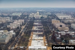 Toma de posesión presidencial de Donald Trump. Enero 20, 2017. Foto: Servicio Nacional de Parques.