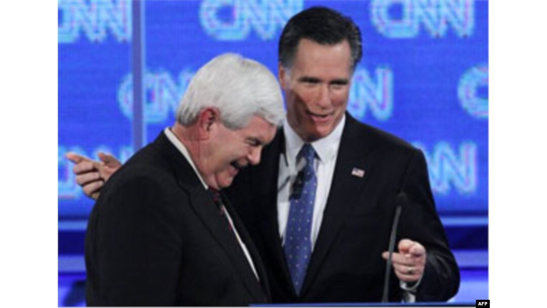 Mitt Romni, Nyut Gingrich