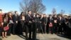 美槍擊案受害者家屬聚集國會山呼籲槍枝立法