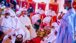 Manyan 'yan siyasan Najeriya a waken daurin Auren Yusuf Buhari da Zahra Nasir Ado Bayero (Facebook/Femi Adesina)