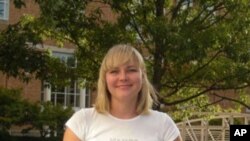 Old Dominion student Ganna Zakharova