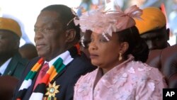 VaMnangagwa naMai Auxilia Mnangagwa