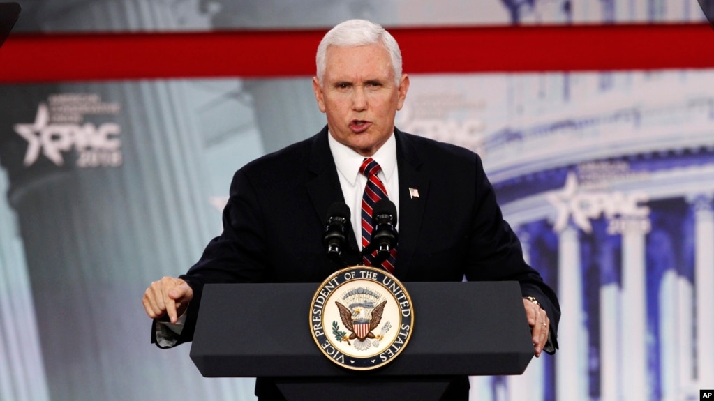 Mike Pence,El vicepresidente de Estados Unidos dijo el jueves que la administración promete rápida acción para seguridad en escuelas