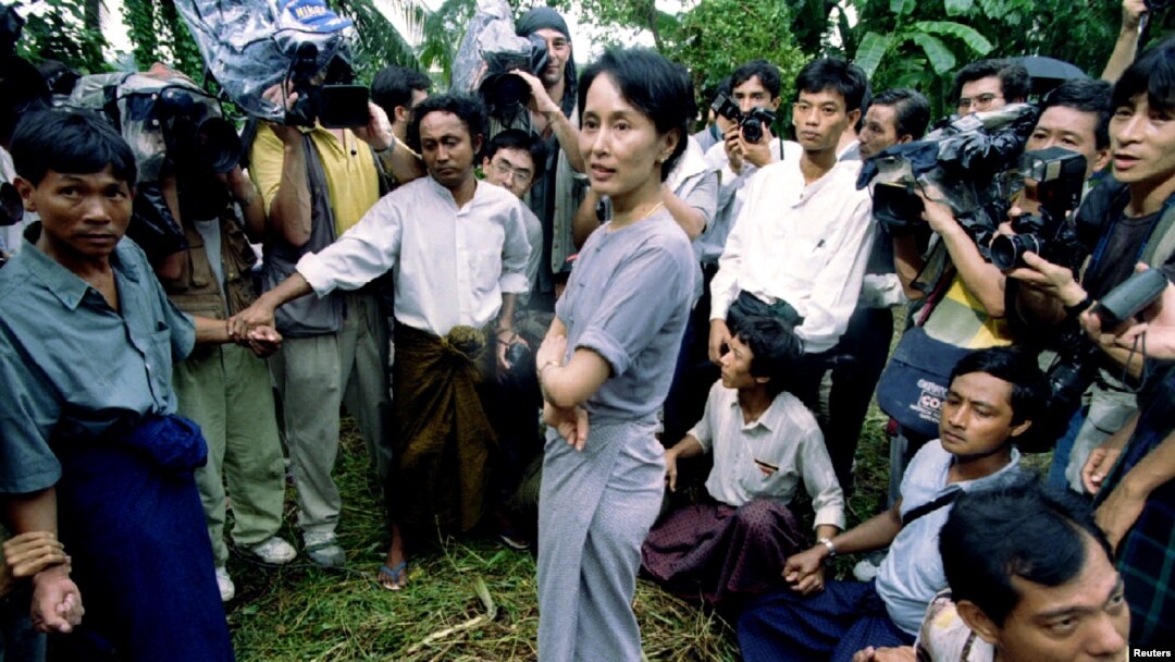 Aung San Su Chiy uzoq yillar hibsda edi