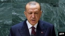 Президент Турции Реджеп Тайип Эрдоган (архивное фото) 