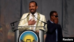 Le Premier ministre éthiopien Abiy Ahmed, à Washington D.C., le 28 juillet 2018.