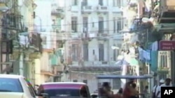 쿠바 수도 아바나 거리