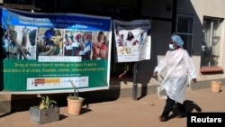 Campagne du programme de vaccination du Zimbabwe.