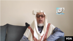 Screenshot of Sher Muhammad Abbas Stanikzai from his video interview.