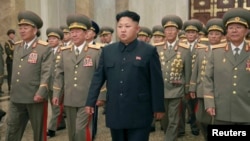 FILE - North Korean leader Kim Jong Un.