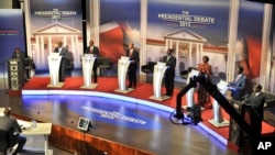 Une première au Kenya: un débat télévisé entre les candidats à la présidentielle de mars