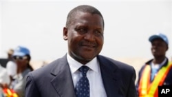 Aliko Dangote is said to be Africa's richest man.