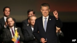 ကိုလံဘီယာသမ္မတ Juan Manuel Santos 