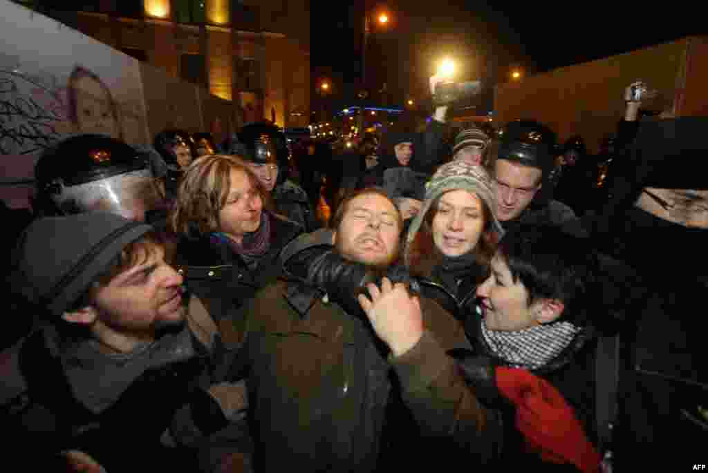 Москва: протестные акции 4 декабря